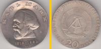 1968 DDR Karl Marx 20 Mark bankfrisch Baden-Württemberg - Eppelheim Vorschau
