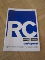 Anleitung/Prospekt Varioprop RC P 4, Graupner/Grundig Baden-Württemberg - Villingen-Schwenningen Vorschau