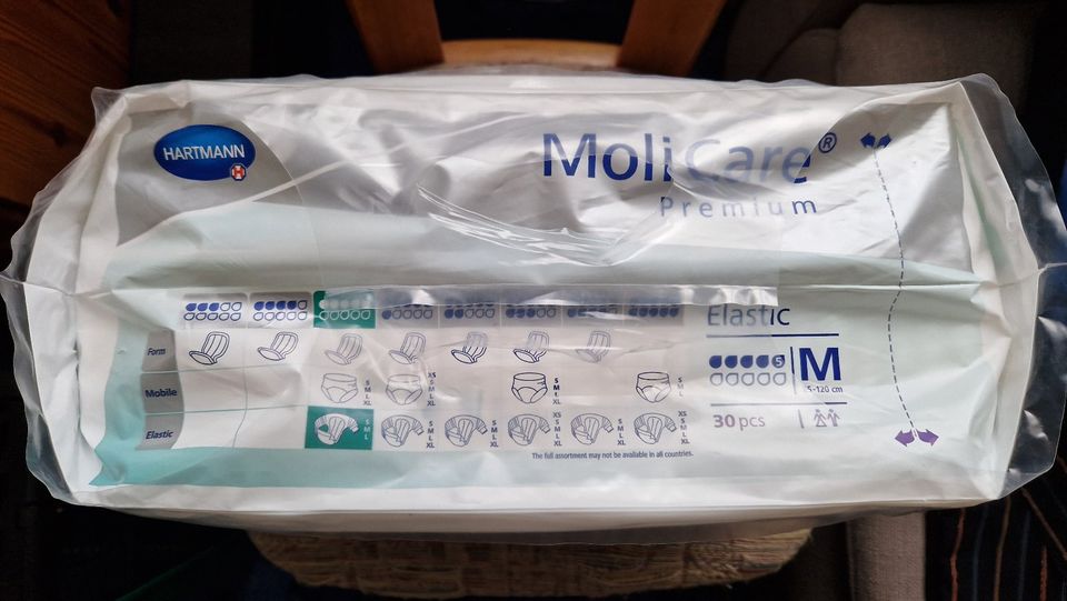 MoliCare® Premium Elastic 5 Trp, G. M, 30x / 6 Trp, G. L 27x in Penzing