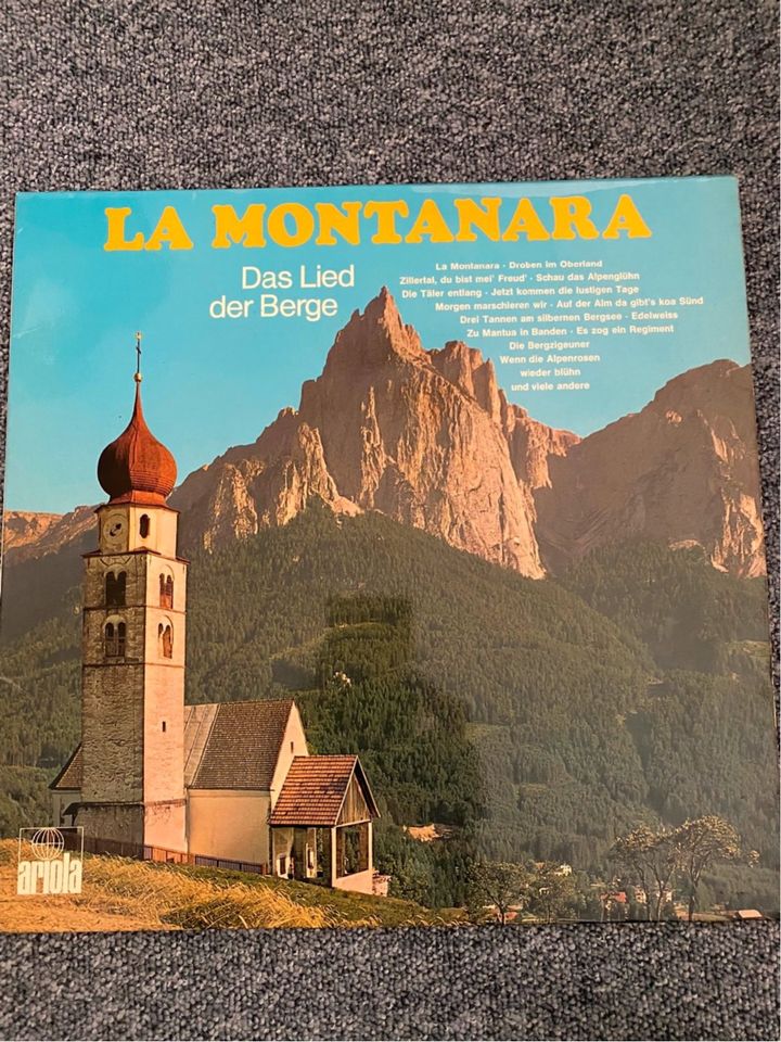 La Montanara - Das Lied der Berge - Vinyl LP in Trostberg