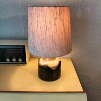 Tischlampe Fat Lava Keramik 60er/70er Jahre braun/beige vintage Nordrhein-Westfalen - Krefeld Vorschau