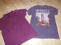T-Shirt Tom Tailor Poloshirt Vertbaudet lila Junge 152 158 Hessen - Florstadt Vorschau