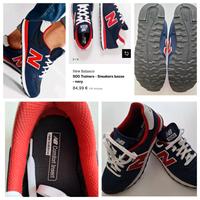 NEW BALANCE GM 500 TRT- Sneakers  blau/Rot   Größe 40,5 EU Lindenthal - Köln Lövenich Vorschau