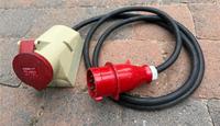 CEE Wand Anschlussdose 5 polig 32 A mit Stecker 5 polig 16 A Nordrhein-Westfalen - Kamp-Lintfort Vorschau