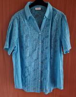 Damen Canda Crash Crinkle Long Bluse Shirt  46 48  XXXL türkise Nordrhein-Westfalen - Datteln Vorschau