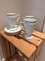 6 Stück Pharisäer Teetassen Becher Kaffee mit echtem Goldrand Schleswig-Holstein - Norderstedt Vorschau