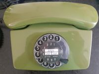 Telefon ☎️ 1980er Jahre Wählscheibe grün Nordrhein-Westfalen - Mülheim (Ruhr) Vorschau