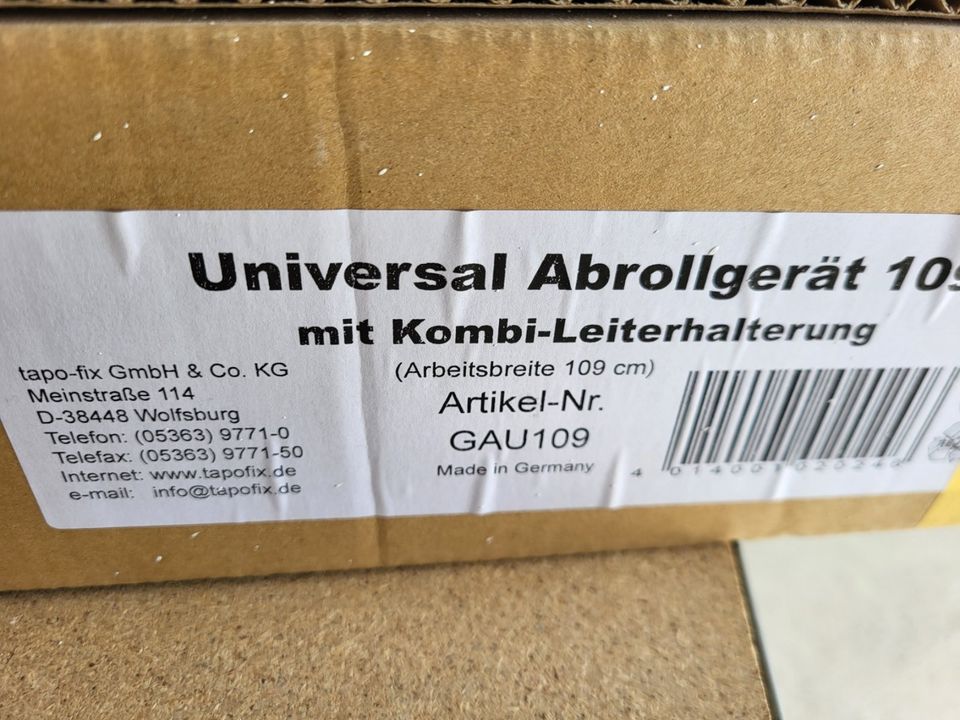 Tapofix Universal Abrollgerät 109 + AT Meterzähler in Bad Sulza