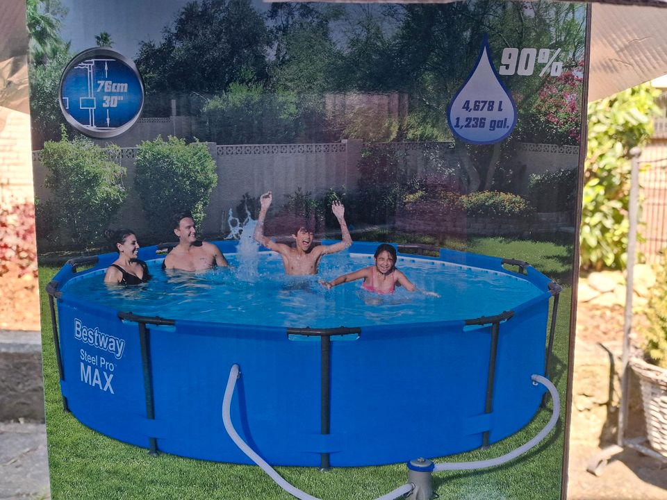 Bestway 305 x 76 cm Pool, Kinder, 3,05m, Komplettset in Geseke