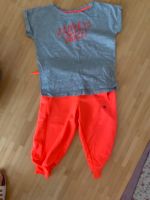 3/4 Jogginghose plus Tshirt, Hip Hop, neon, Gummi defekt, Gr. 128 Münster (Westfalen) - Mauritz Vorschau