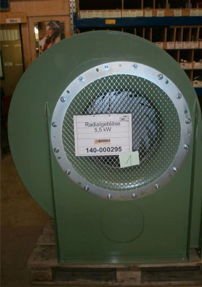 Neuero Radialventilator/Gebläse BG 80 NV55 5,5 kW in Merkendorf