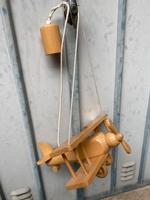 Kinderzimmer Lampe Flugzeug aus Holz Hamburg-Nord - Hamburg Alsterdorf  Vorschau
