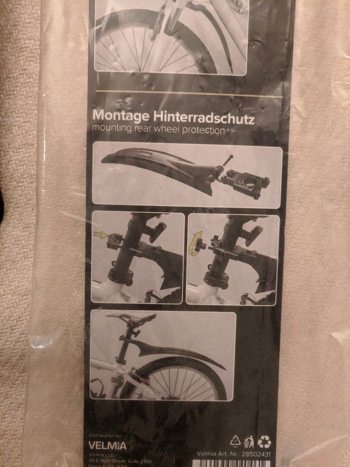Velmia Schutzblech-Set Mudguard Set für Fahrräder mit Federgabeln in Aachen