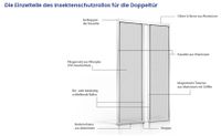 Insektenschutzrollo Doppeltür weiß 240x230 zuschneidbar - NEU Niedersachsen - Pattensen Vorschau