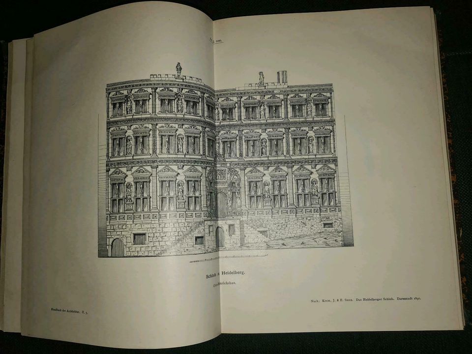 Handbuch der Architektur. Zweiter Teil. Baustile. G. Bezold 1900 in Coesfeld