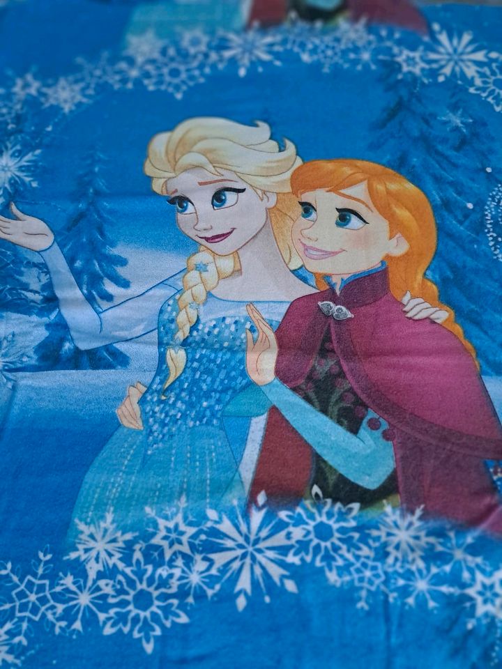 Disney Frozen Bettwäsche 135x200cm Anna&Elsa Olaf Frottee warm in Wilkau-Haßlau