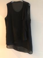 Zara Bluse schwarz Chiffon XS Bayern - Zeil Vorschau