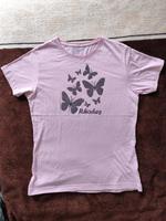 T-Shirt mit schillernden Schmetterlingen Brandenburg - Luckenwalde Vorschau