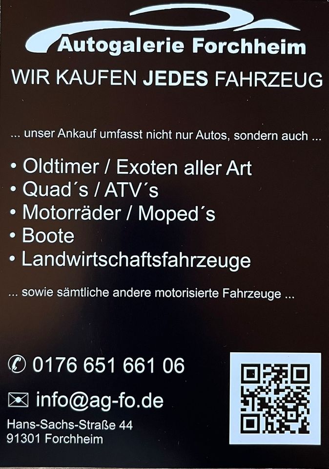 Auto Ankauf / KFZ Ankauf aller Art in Forchheim