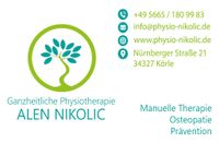 Physiotherapeut/in baldmöglichst gesucht Hessen - Körle Vorschau