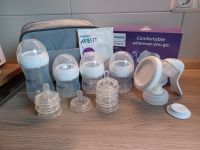 Philips Avent Set Handmilchpumpe + Flaschen natural Brandenburg - Zossen-Glienick Vorschau