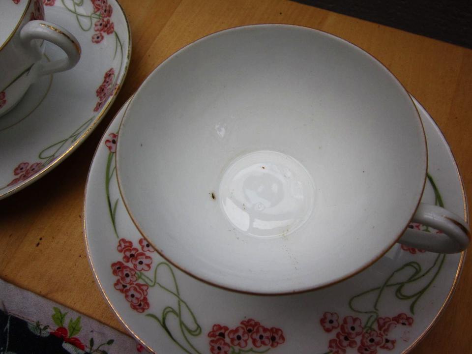 OVID 2 Teetassen Kaffeetassen 150ml vintage zusammen Porzellan in Wandlitz