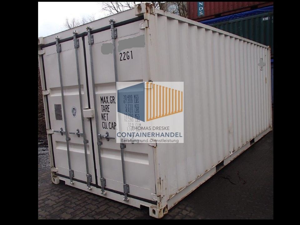 20` / 40` Fuß  6m / 12m Seecontainer - REGENSBURG- High Cube Container Lagercontainer Container Magazincontainer Überseecontainer GEBRAUCHT NEUWERTIG NEU in Regensburg