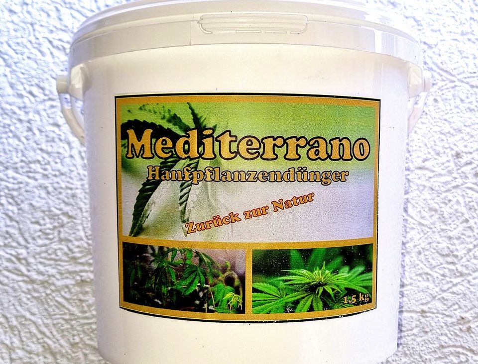 Mediterrano Cannabis Dünger - Die Nr.1 für Hanfpflanzen 1,5 kg in Hilden