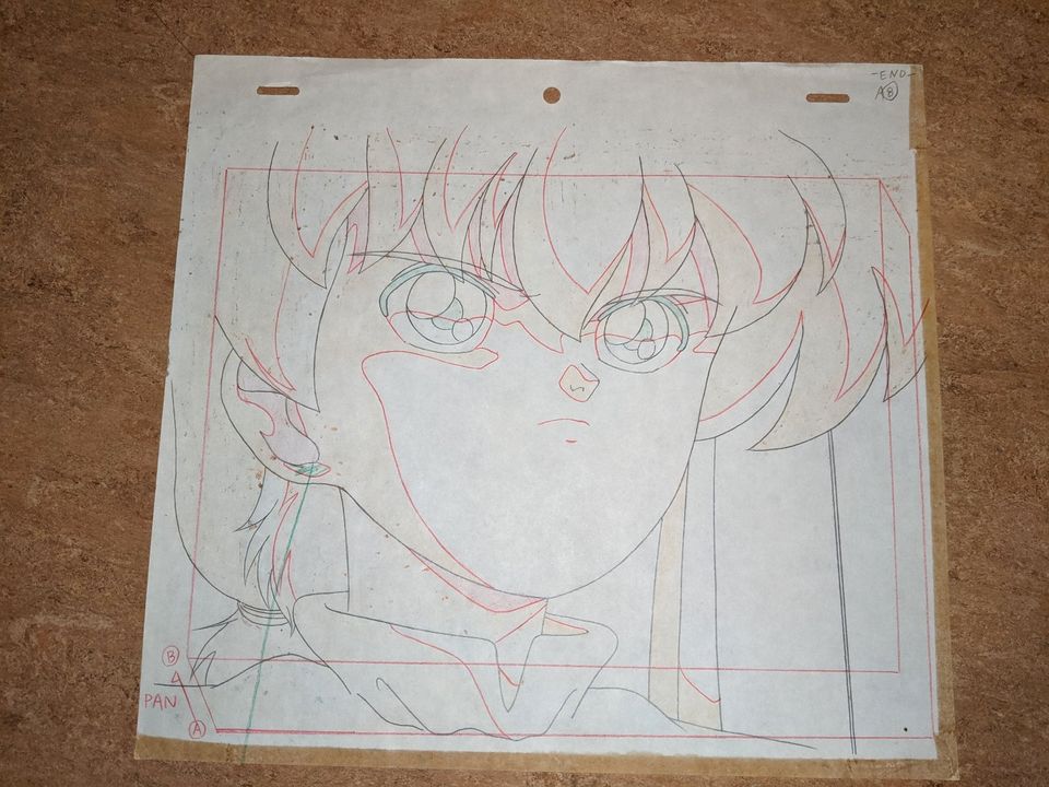 Robin Hood No Daibouken Anime Cel Papersketch Originalzeichnung in Hamburg