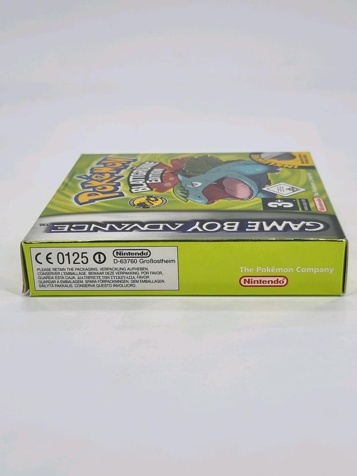 Nintendo Gameboy Advance | Pokemon Blattgrüne Edition | OVP TOP in Hannover