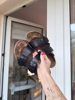 Birkenstock Arizona schwarz Leder Gr. 41 Neuwertig Sandalen Sachsen - Zwoenitz Vorschau