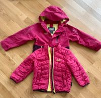 Jack Wolfskin 3in1 Funktionsjacke Größe 104  mit Innenjacke Top Bayern - Eckental  Vorschau