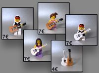 Lego Figuren City - Kinder Junge Mädchen Gitarre - NEU Baden-Württemberg - Ulm Vorschau