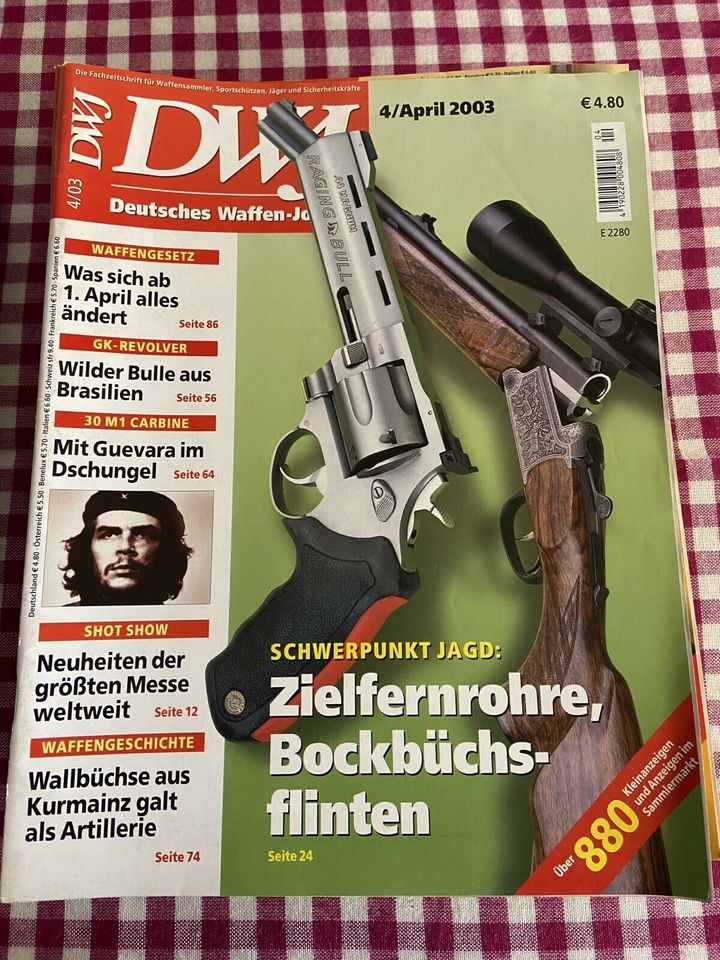 DWJ / Deutsches Waffen-Journal / 1999-2004 / 10 Stück / gebraucht in Warstein