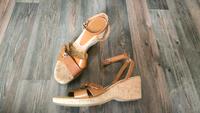 Zign 41  Keilabsätze Kork Sommer Sandalen Wedges Plateau Hessen - Lampertheim Vorschau