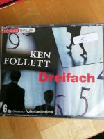 Dreifach von Ken Follet gelesen von Volker Lechtenbrink 6 CD Schleswig-Holstein - Altenholz Vorschau