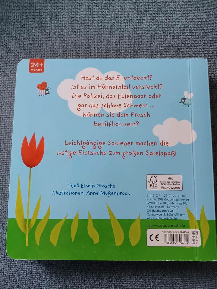 Buch Kuckuck, wo ist das Ei versteckt ab 24 Monaten in Ennigerloh