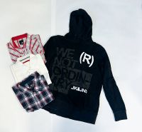 Jack & Jones Hemden 3er-Set & Hoodie schwarz / XL-XXL Nordrhein-Westfalen - Simmerath Vorschau