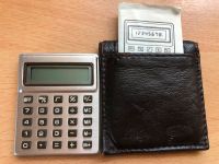 Mini Taschenrechner FORD Werbeträger - 4,5 x 5,5cm - 70er Jahre Hessen - Fulda Vorschau