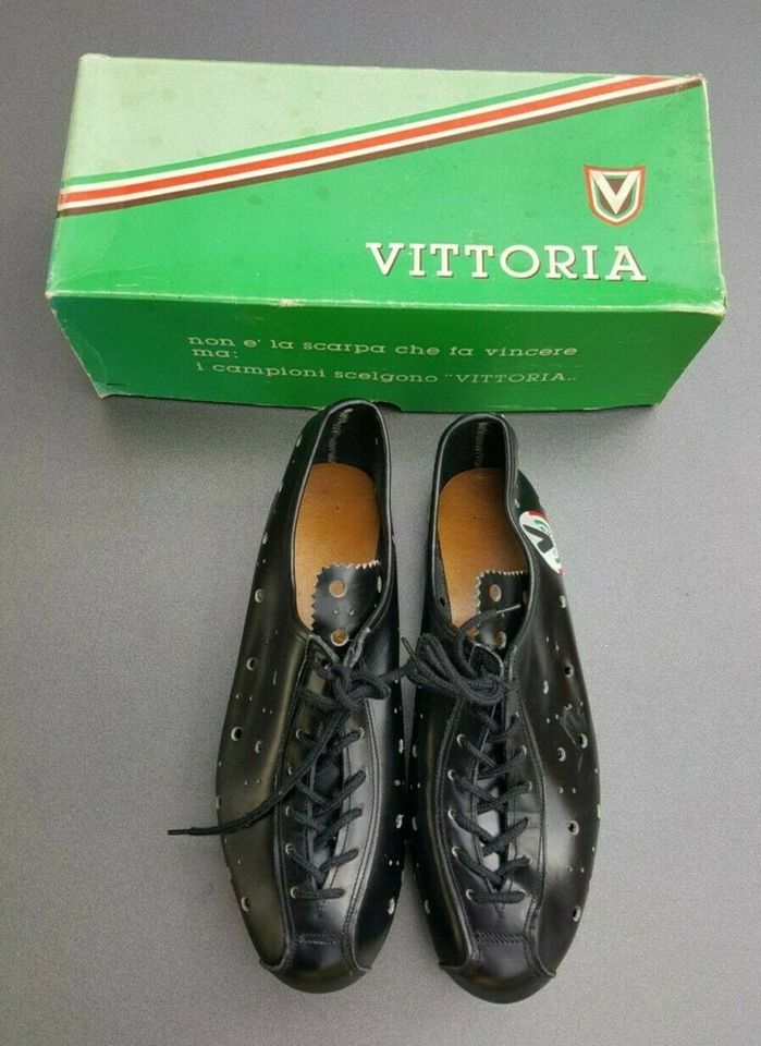 Vittoria Juniores Rennrad Schuhe Gr. 40 - NOS/NIB/Retro/Eroica in Uetersen