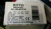 RITTO 647701 Transformator NETZTRAFO 6 12 18 V 1.3A Pankow - Weissensee Vorschau