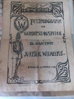 Geburstagfeier Wilhelm II Kaiser Programm Berlin - Mitte Vorschau