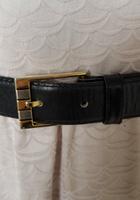 schwarzer Damen-Ledergürtel Size 95 Baden-Württemberg - Löchgau Vorschau