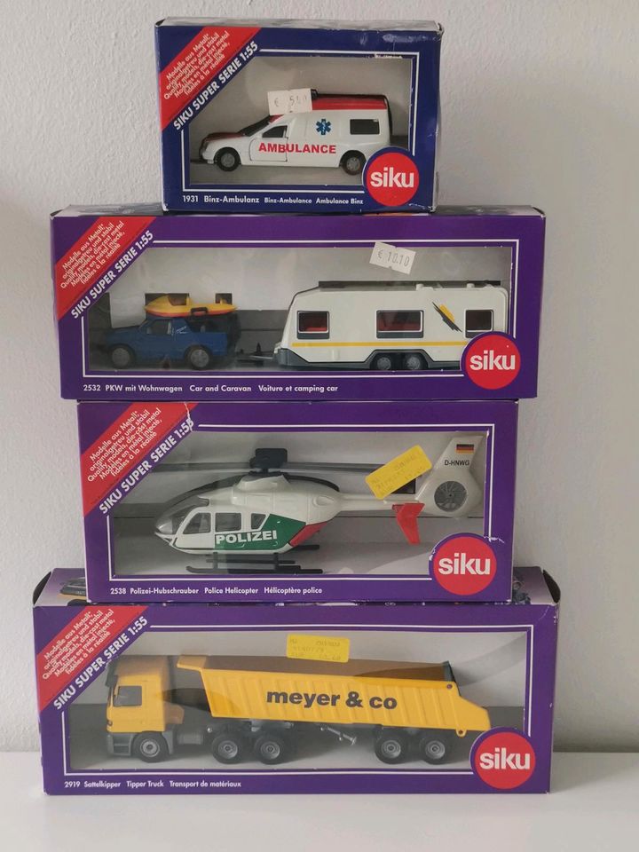 Konvolut 4 Siku Super Serie 1:55 aus den 1990ern ++NEU&OVP++ in Mittenaar