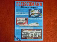 Fleischmann Prospekt 1995-96 Magic Train H0 und N mit Händlerstem Aachen - Kornelimünster/Walheim Vorschau