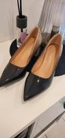 Pumps Damen, schwarz/beige, Größe 39 Niedersachsen - Lastrup Vorschau