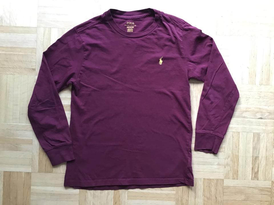Langarmshirt weinrot rot Polo Ralph Lauren M 10-12 150 ca. 152 in Moers