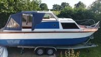Motorboot, Kajütboot, Alu, Diesel Motor, mit neuw. Straßentrailer Kreis Ostholstein - Lensahn Vorschau