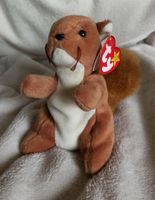 Ty© Beanie Babies Collection "Nuts" Eichhörnchen Stofftier Kinder Hessen - Königstein im Taunus Vorschau