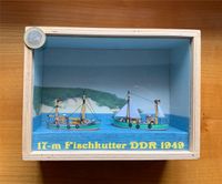 Diorama - Kartonmodelbau Fischkutter DDR Sachsen - Thermalbad Wiesenbad Vorschau